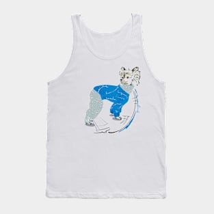 Dog Popons Snow 5 Tank Top